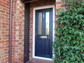 Elesmereport South Wirral. : Installation of an Apeer 70 Composite door. 70mm thick triple glazed U value .85